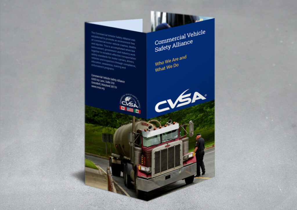 A colorful brochure spread.